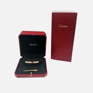 Cartier Gold Love Bracelet with Screwdriver